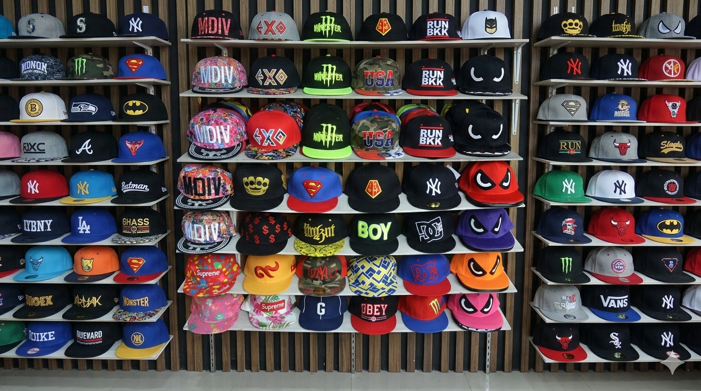 Branded caps