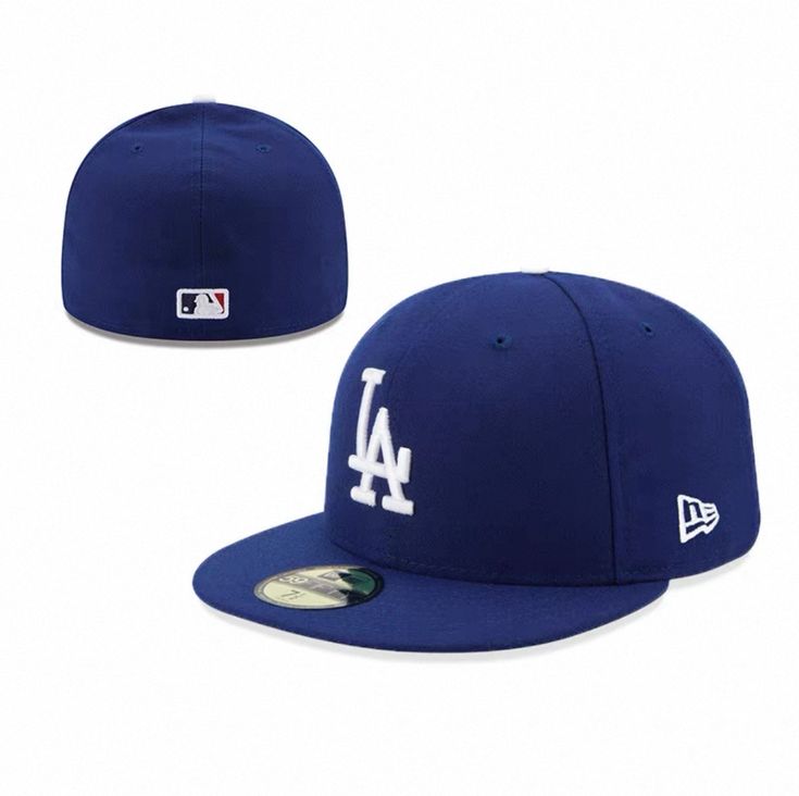 Blueblackie Los Angels Cap for Men Stylish Streetwear Hip Hop and Urban Swagger Trendy Active Blue